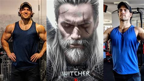 henry cavill witcher training